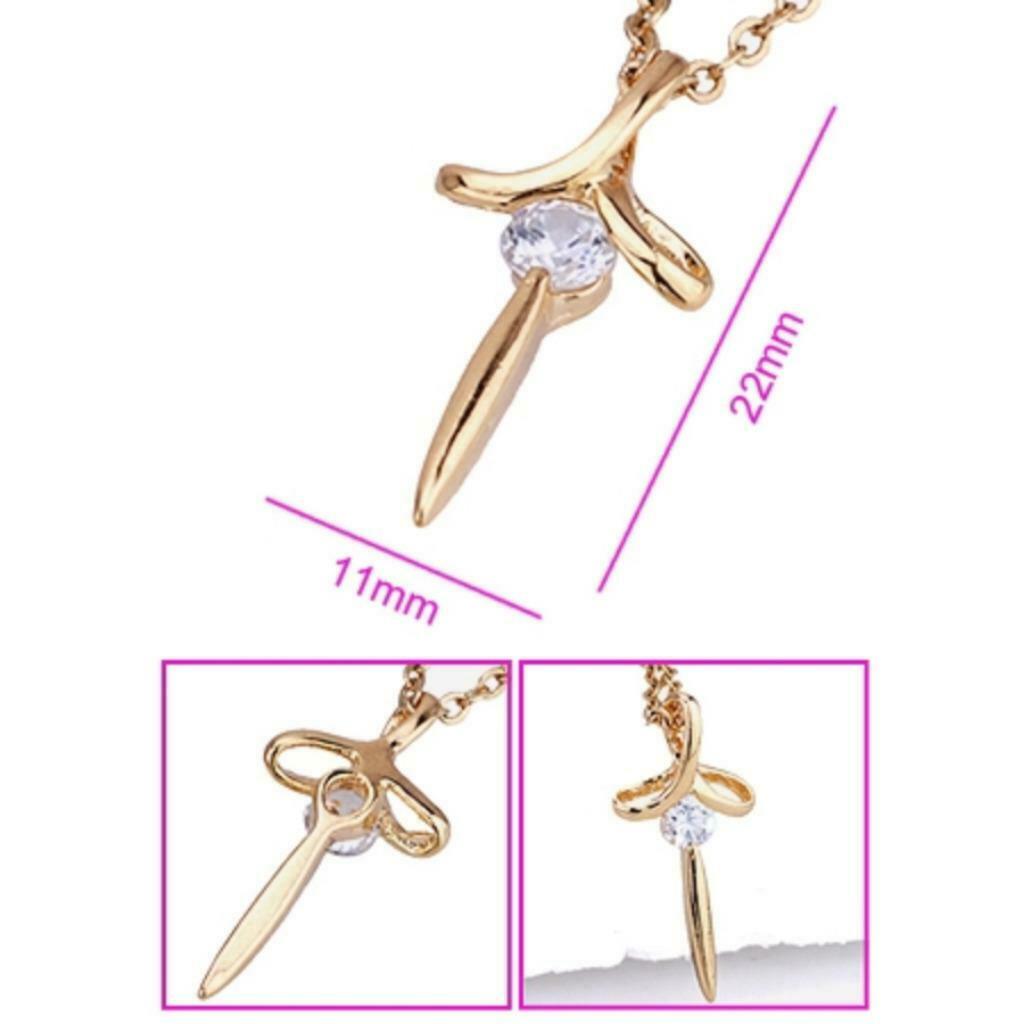 Pendentif + Chaine Neuf N° 16829, Neuf, Or, Croix ou Symbole, Autres matériaux