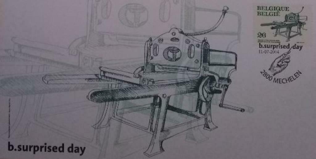 Timbre 2311 Presse lithograhique Krause imprimerie, Enlèvement ou Envoi, Oblitération 1er jour, Neuf