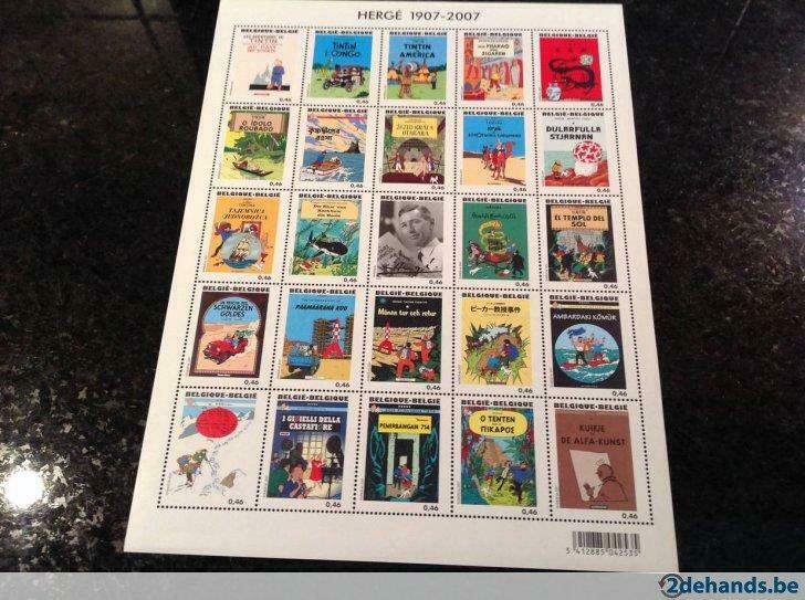 Kuifje Hergé 1907-2007