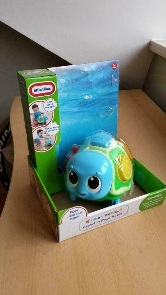 Kruipende schildpad, Ophalen of Verzenden, Zo goed als nieuw, Puzzelen, Met geluid