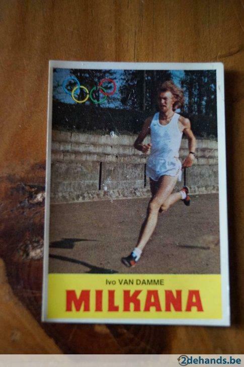 sport chromo : ivo van damme, Collections, Enlèvement ou Envoi, Utilisé