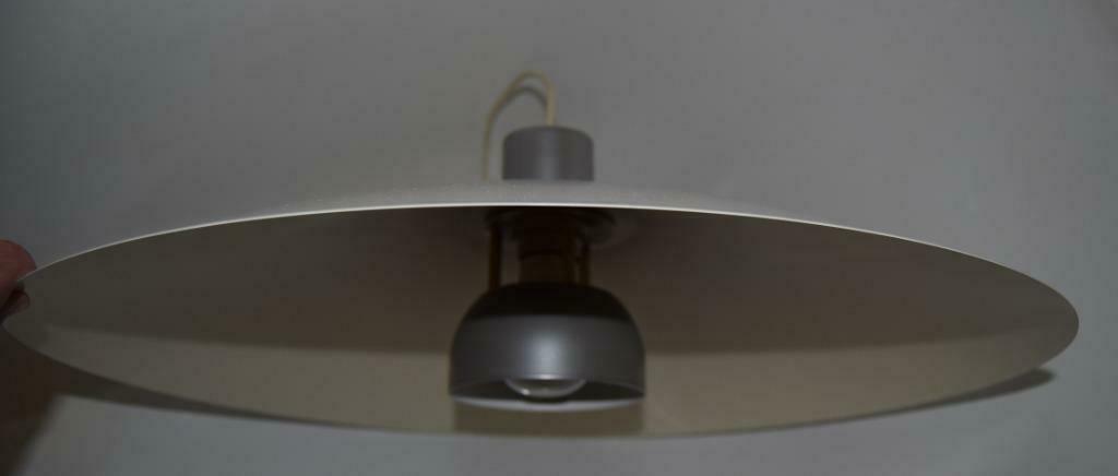Lampe de table ronde, Enlèvement ou Envoi, Utilisé, Métal, Moins de 50 cm