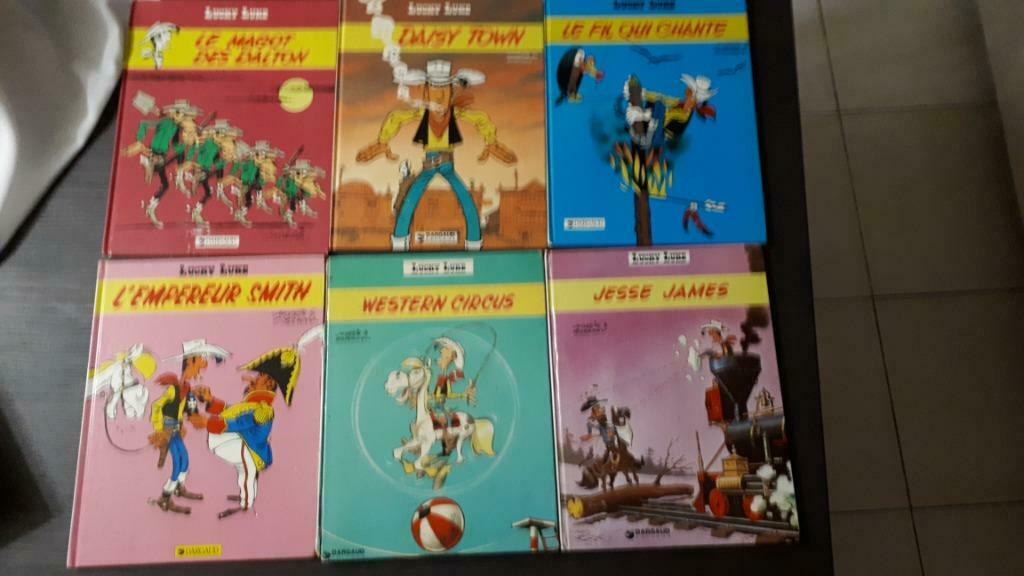 Lot de 17 lucky luke éditions dargaud, Livres, Plusieurs BD, Enlèvement, Utilisé, Morris