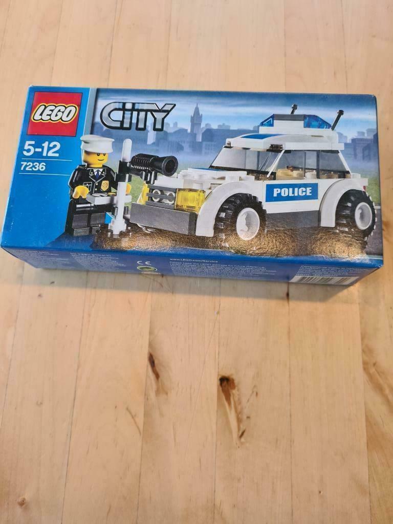 Lego City : La voiture de police - 7236, Enlèvement ou Envoi, Comme neuf, Ensemble complet, Lego