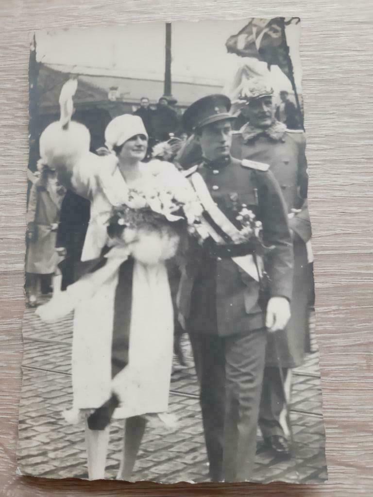 2 mooie postk.K. Astrid K.Albert I en K.Leopold III / 1926, Verzamelen, Ophalen of Verzenden, Zo goed als nieuw, Kaart, Foto of Prent