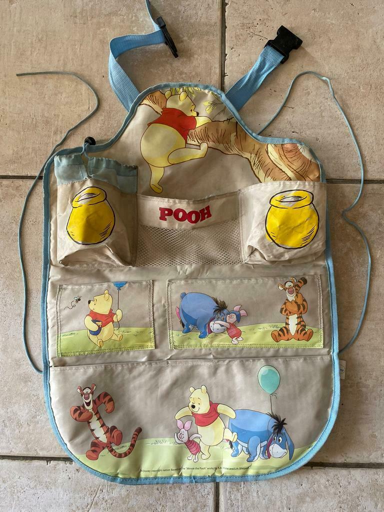 Organiseur voiture protège siège enfant winnie, Comme neuf