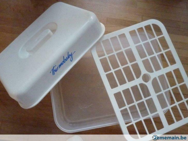 thermobaby sterilisateur biberon, Enfants & Bébés, Aliments pour bébé & Accessoires, Utilisé, Stérilisateur, Enlèvement ou Envoi