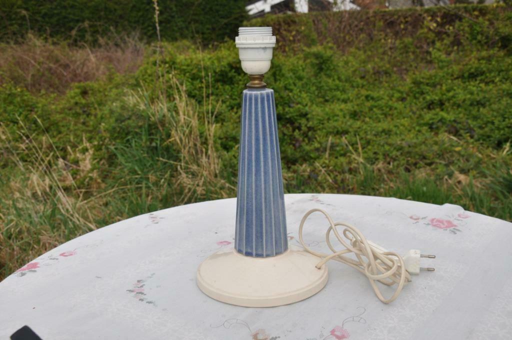 §  pied de lampe colonne art deco en faience, Enlèvement ou Envoi