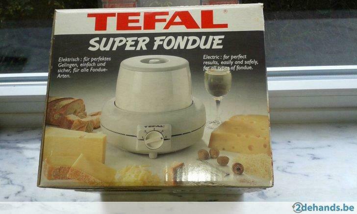 Tefal fondueset, Ophalen of Verzenden, Gebruikt