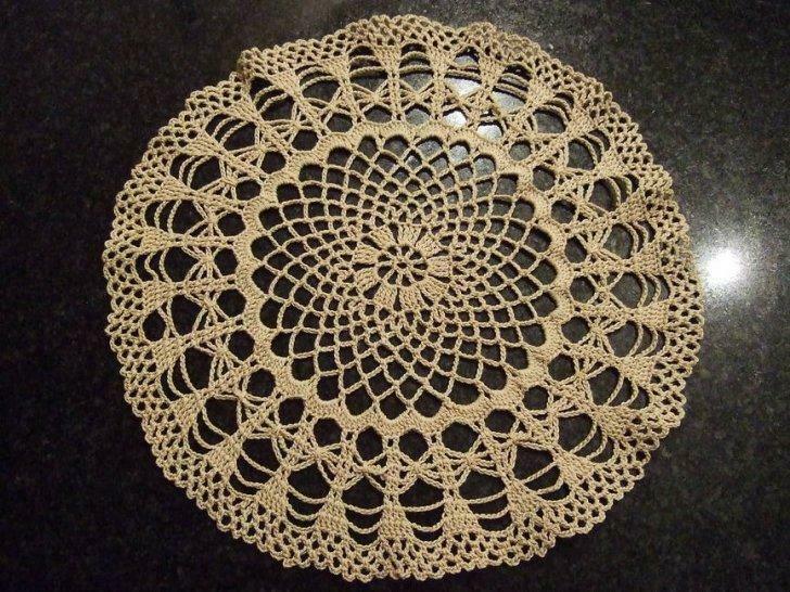 napperon (sierkleedje)  /  kleur beige, Enlèvement ou Envoi, Neuf