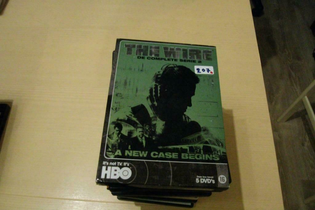 the wire  5 dvd's, Cd's en Dvd's, Dvd's | Tv en Series, Ophalen of Verzenden