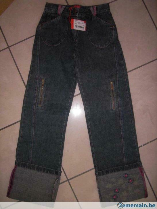 jean marese 10 ans neuf aved etiquette, Kinderen en Baby's, Kinderkleding | Maat 104, Nieuw, Meisje, Broek