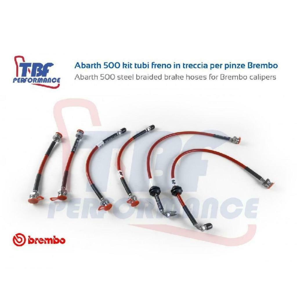Kit de durites de frein type aviation pour Abarth 500, Ophalen of Verzenden, Nieuw