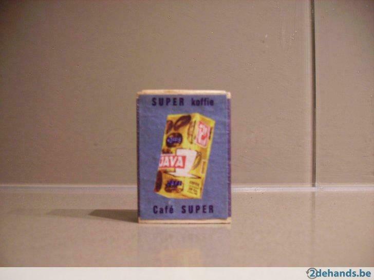 houten luciferdoosje java supper koffie, Enlèvement ou Envoi, Utilisé, Boîtes ou marques d'allumettes