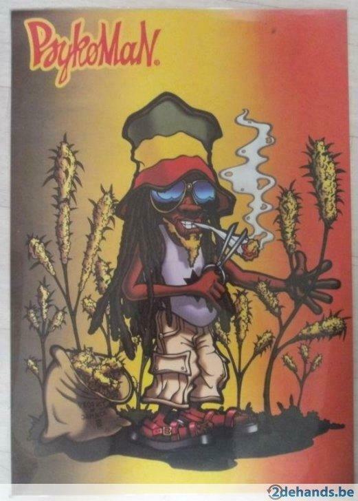 PsykoMan poster, Verzamelen, Posters, Ophalen of Verzenden, Gebruikt