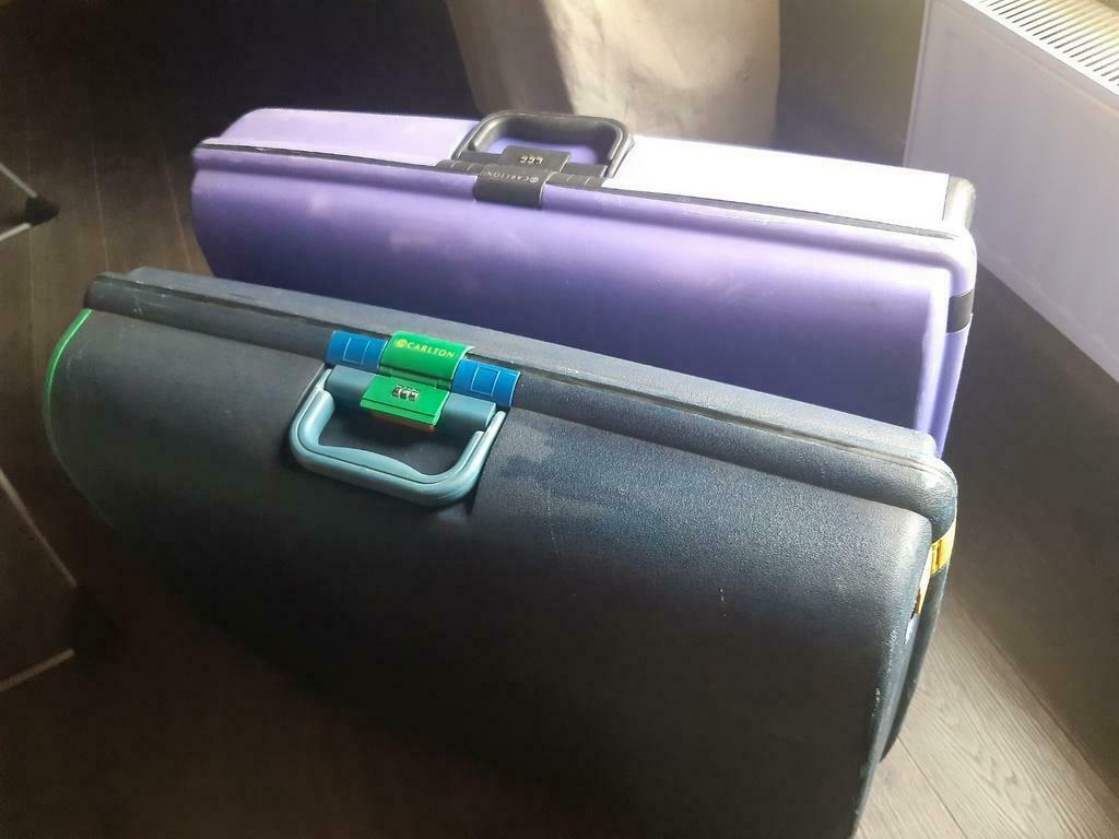 Set van 2  carlton reiskoffers, Ophalen, Zo goed als nieuw, Wieltjes