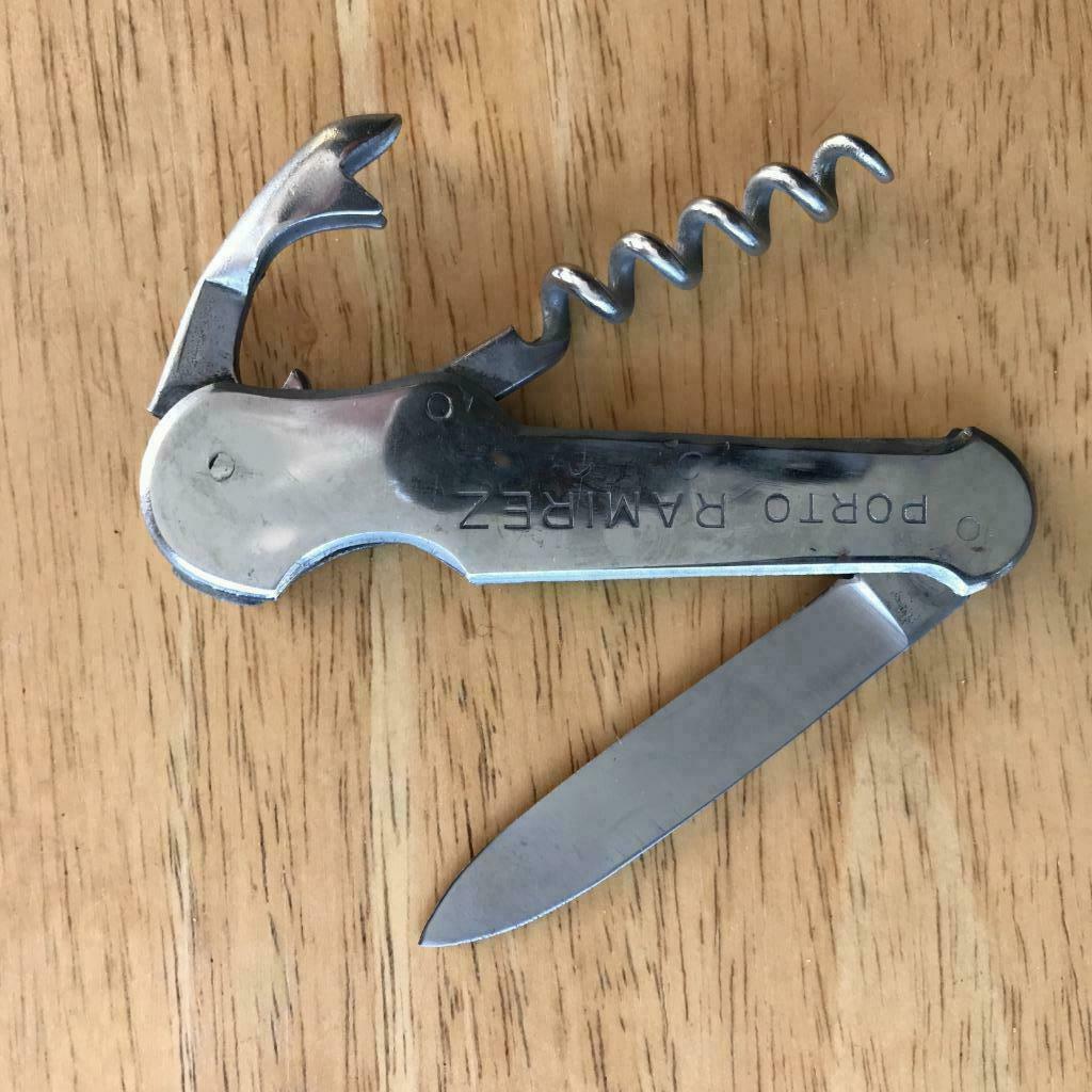 Couteau Porto Ramirez - déboucheur - décapsuleur, Enlèvement ou Envoi, Comme neuf, Ouvre-bouteille, Autres marques