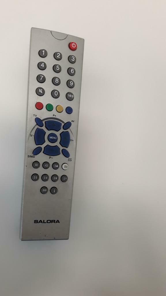 Afstandsbediening SALORA VOOR LCD TV, Enlèvement ou Envoi, Utilisé, Originale, Récepteur ou Amplificateur