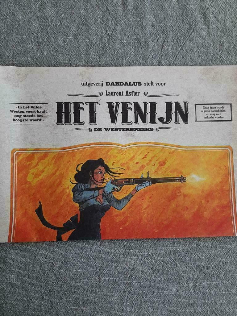 INFOKRANT HET VENIJN, Eén stripboek, Ophalen of Verzenden, Nieuw