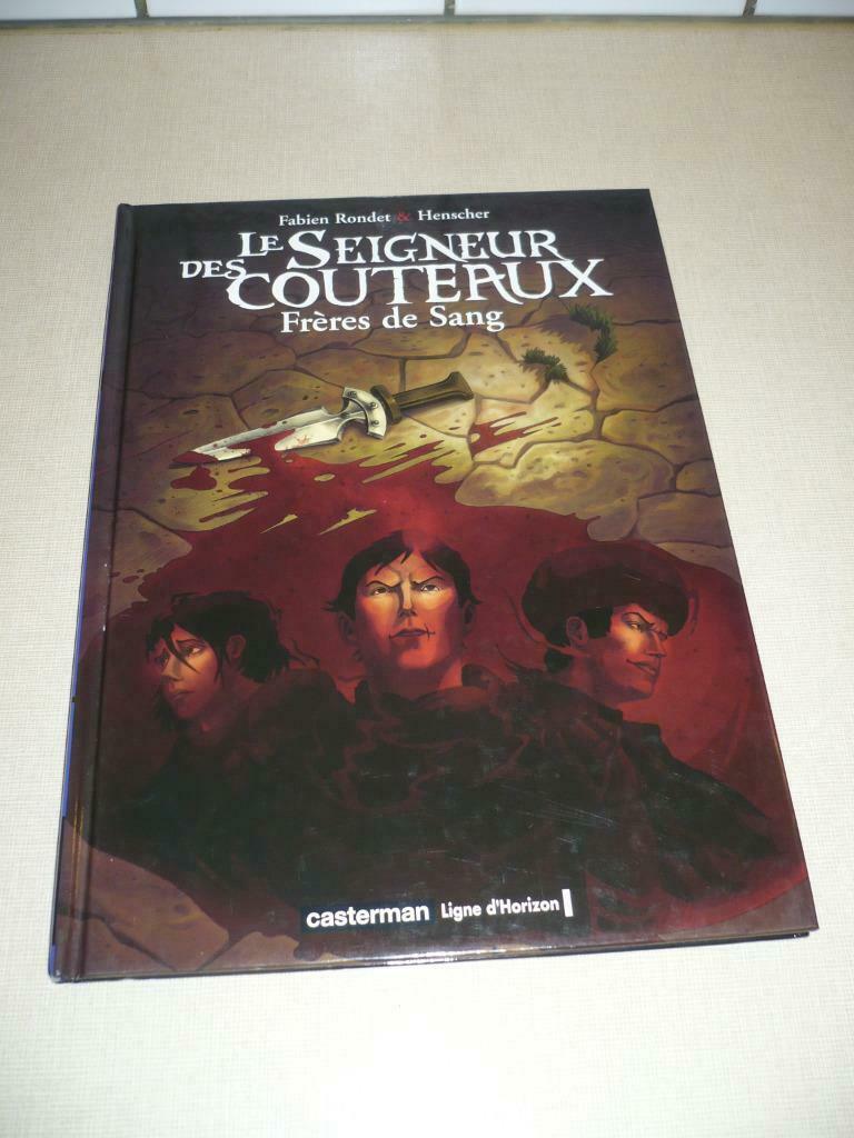 Le seigneur des couteaux n° 1:Frères de sang, Livres, Une BD, Enlèvement ou Envoi, Utilisé