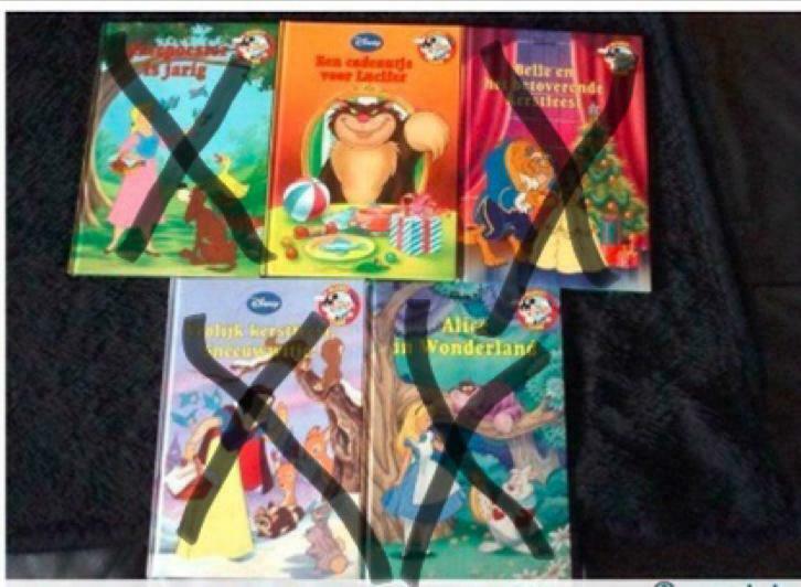 Livres Disney néerlandais avec CD 3€ pièce, Enlèvement, Comme neuf