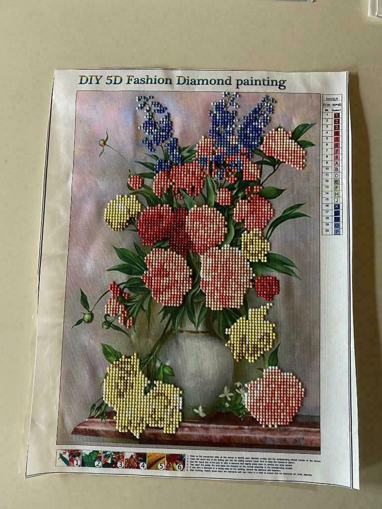 diamond painting, Hobby en Vrije tijd, Knutselen, Nieuw, Knutselwerk, Ophalen of Verzenden