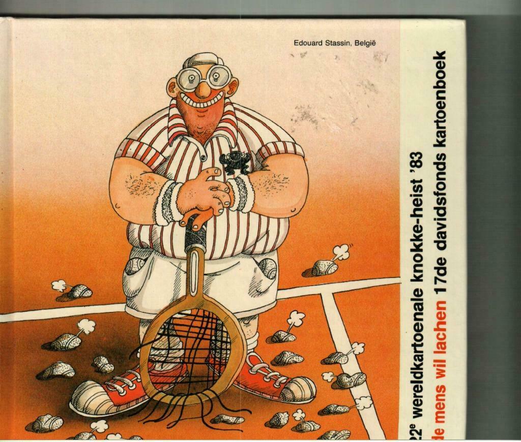 De mens wil lachen 22e wereldkartoenale Knokke-Heist '83, Boeken, Ophalen of Verzenden, Gelezen