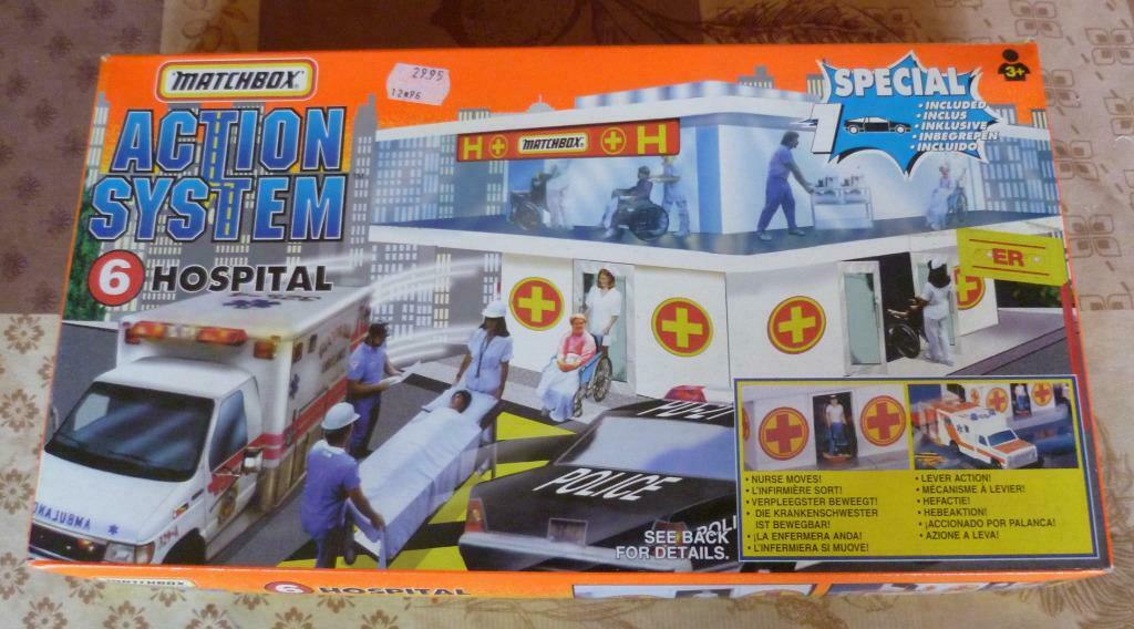 Matchbox Action System Hospital #6, Ophalen of Verzenden, Nieuw, Auto