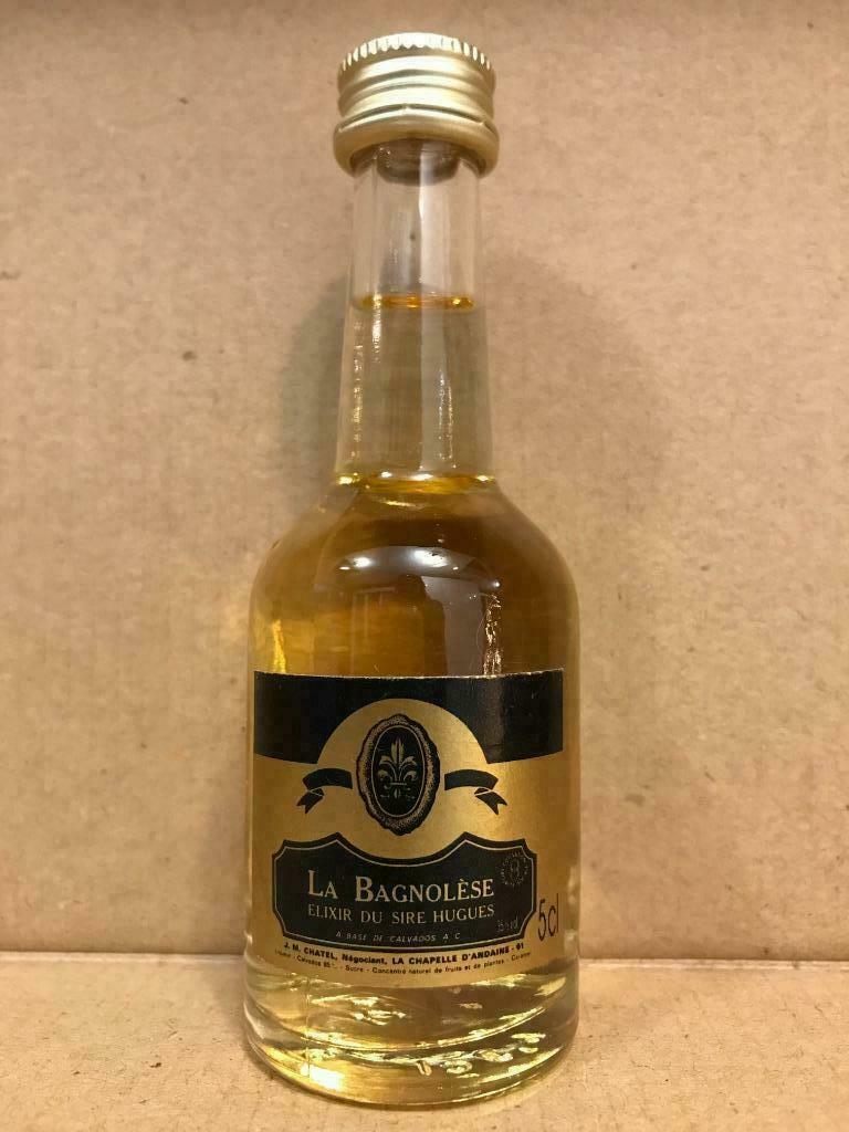 La Bagnolèse - Calvados - Mignonnette d'alcool - 5cl- France, Enlèvement ou Envoi, Pleine, Comme neuf, Autres types
