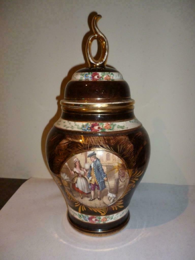 Vaas H. BEQUET Quaregnon Made in Belgium 516 sixties, Antiek en Kunst, Antiek | Vazen, Ophalen