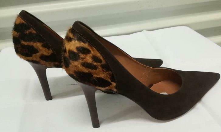 578A* ZEKET -  jolis escarpins léopard tout cuir (41), Nieuw, Pumps