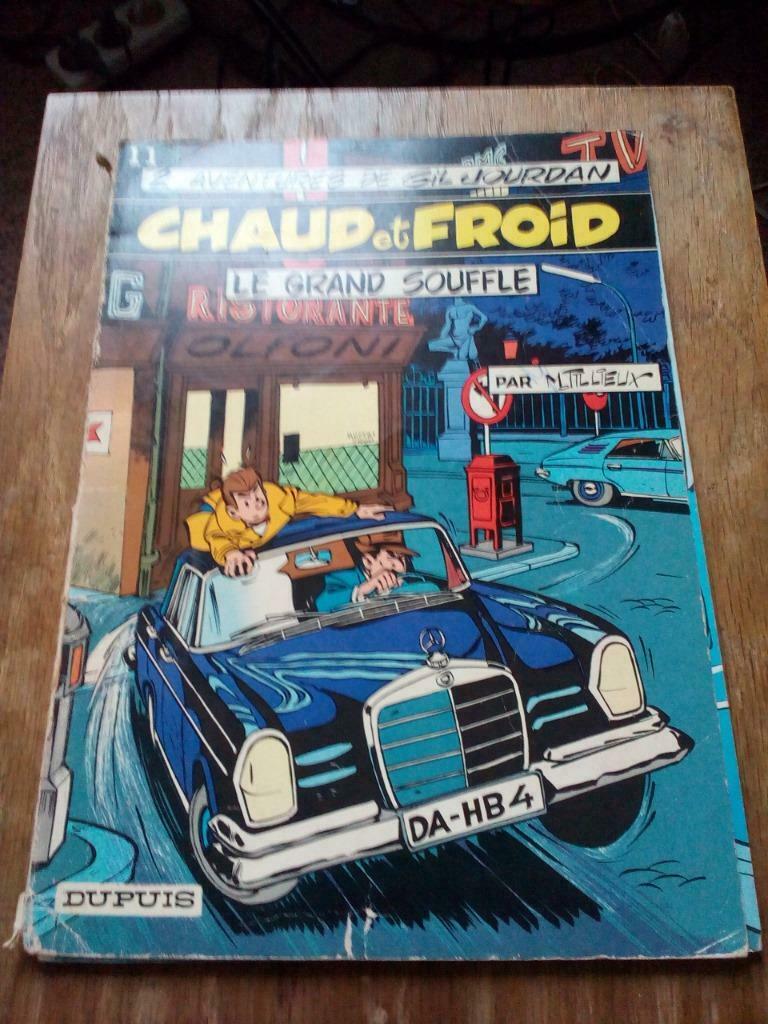 Gil Jourdan - 2 aventures de Gil Jourdan, Une BD, Enlèvement ou Envoi, Utilisé