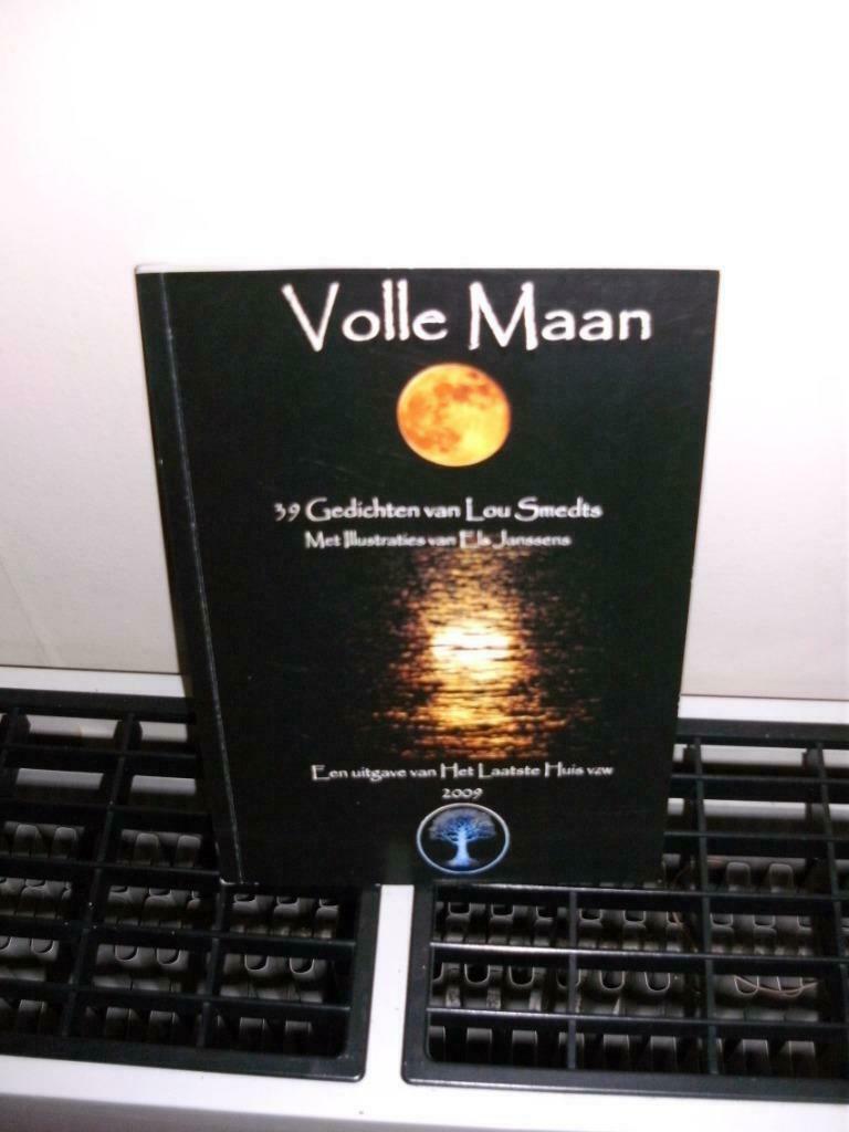 volle maan - Gedichtenbundel van Lou Smedts, Boeken, Ophalen of Verzenden, Zo goed als nieuw, Lou Smedts - Els Janssens Illustratie
