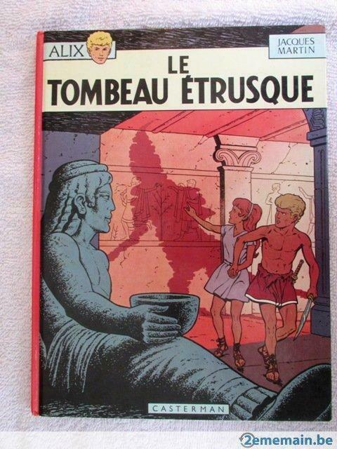 BD Alix. Le tombeau étrusque (vol.8) 1977, Ophalen of Verzenden, Gelezen
