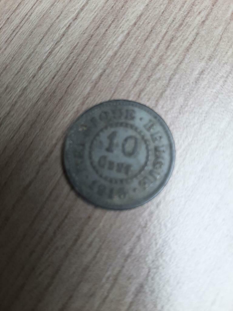 Belgische  munt  10 cent 1915, Enlèvement ou Envoi