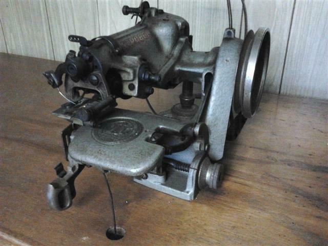 Ströbel 144 Industriële blindzoommachine pikeermachine, Ophalen, Gebruikt