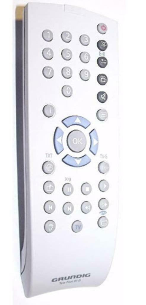 Afstandsbediening Grundig Tele Pilot 81 D, Audio, Tv en Foto, Afstandsbedieningen, Ophalen of Verzenden, Gebruikt, Origineel, Tv