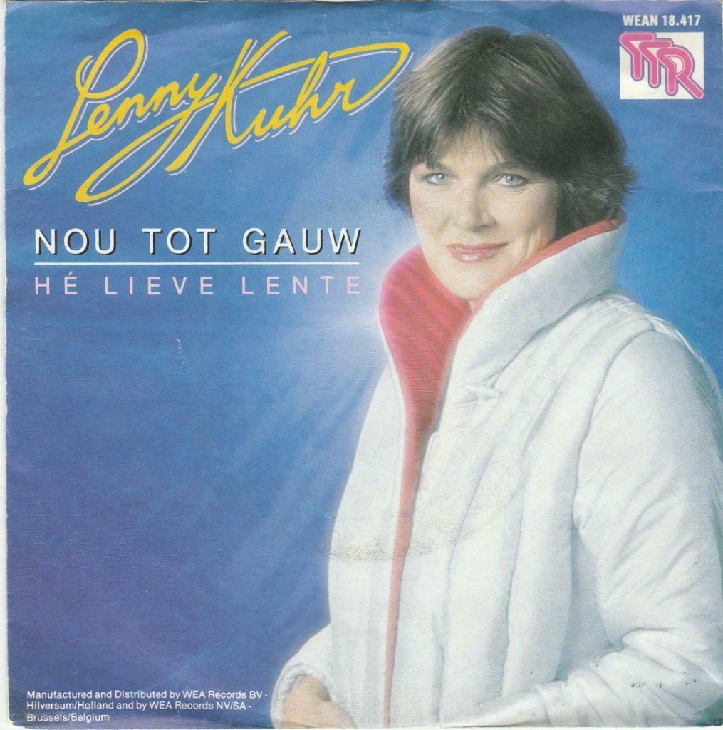 45T: Lenny Kuhr : Nou tot gauw, Ophalen of Verzenden, Overige formaten
