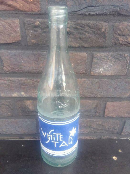 Oude fles White Star Callewaert Zwevezele Wingene, Enlèvement ou Envoi, Utilisé