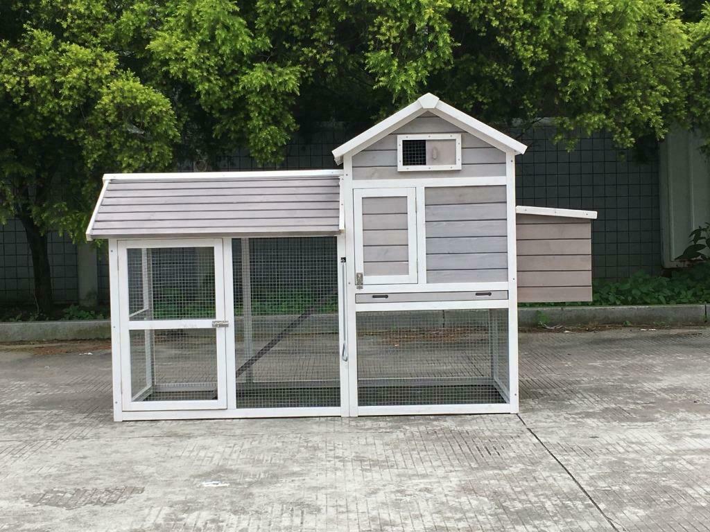 Poulailler poules maison poule coq abri poules XXL clapier, Envoi, Neuf, Poulailler