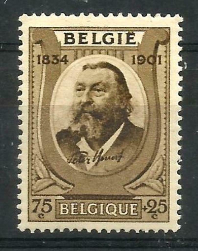 België 1934 Peter Benoit OBP 385**, Orginele gom, Ophalen of Verzenden, Zonder stempel, Postfris