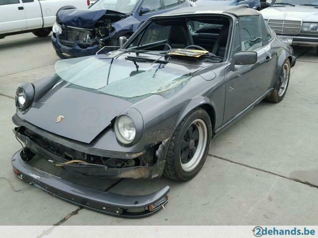 Recherché Porsche 911 avec accident dégâts, Autos, Achat, Entreprise, Boîte manuelle, 2 portes