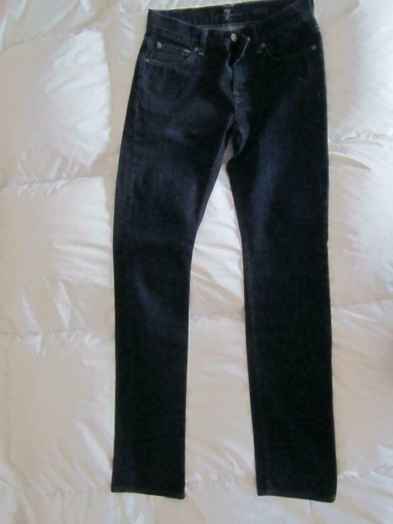 Jeans Seven all Mankind maat 28, Blauw, Ophalen of Verzenden, Zo goed als nieuw, W28 - W29 (confectie 36)