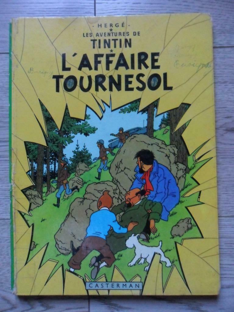 Les aventures de Tintin - L'affaire Tournesol - Hergé, Une BD, Enlèvement ou Envoi, Utilisé