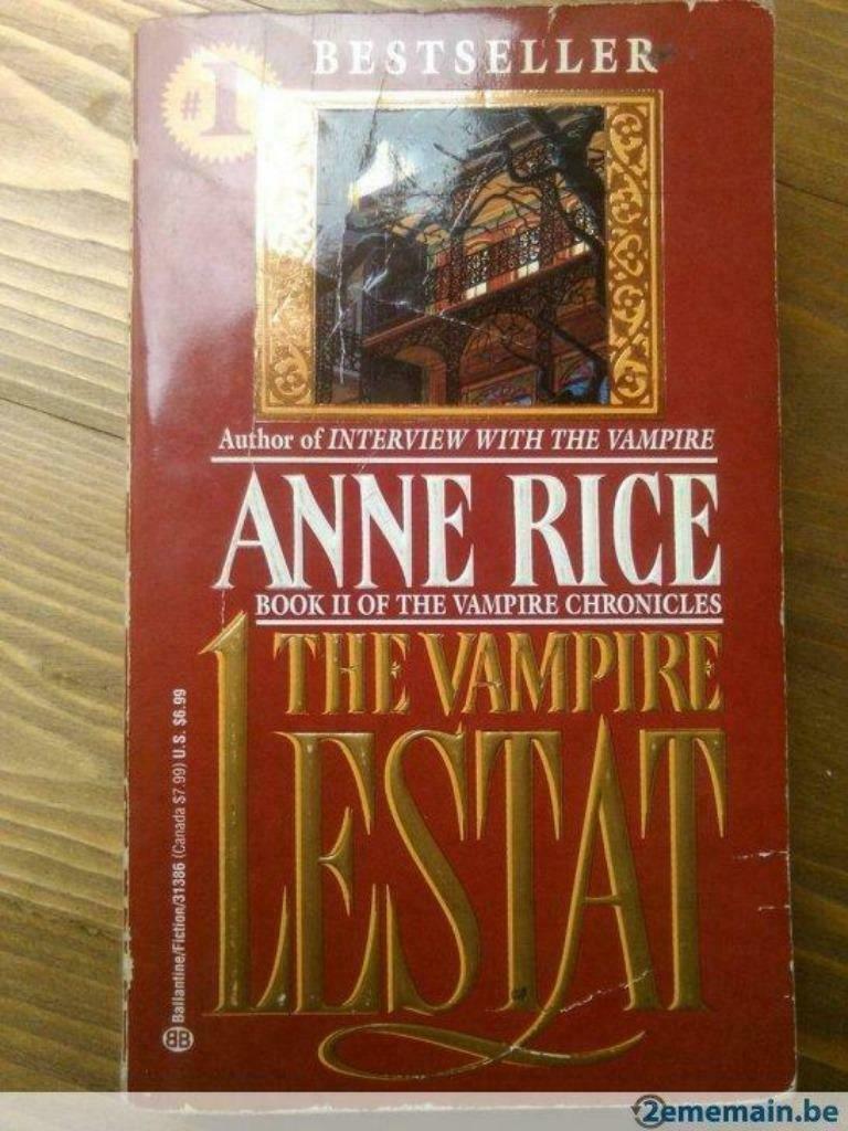 Anne Rice - "The Vampire Lestat", Livres, Enlèvement ou Envoi, Utilisé