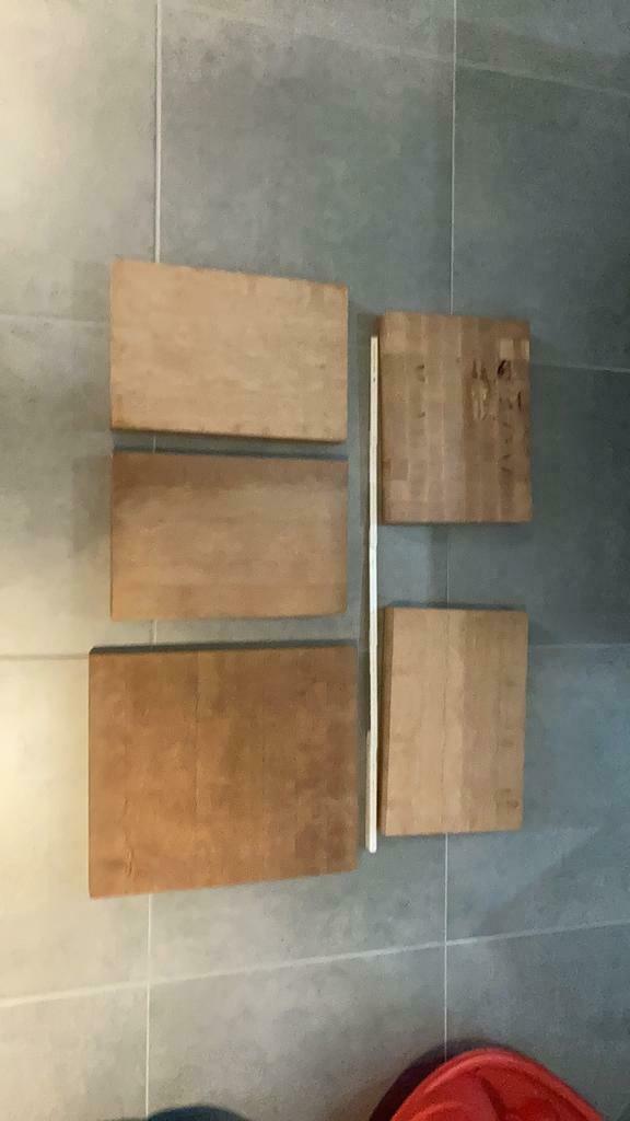 Kops houten snijplank, Huis en Inrichting, Keuken | Keukenbenodigdheden, Ophalen, Nieuw