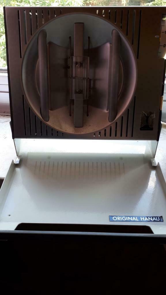 Vintage gezichtsbruiner, uv lamp, Original Hanau 1069f, Ophalen of Verzenden, Zo goed als nieuw, Lichaamsverzorging