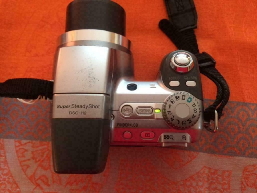 SONY Cybershot DSC-H2  Appareil Numérique Bridge +   sacoche, Audio, Tv en Foto, Fotocamera's Digitaal, Zo goed als nieuw, Spiegelreflex