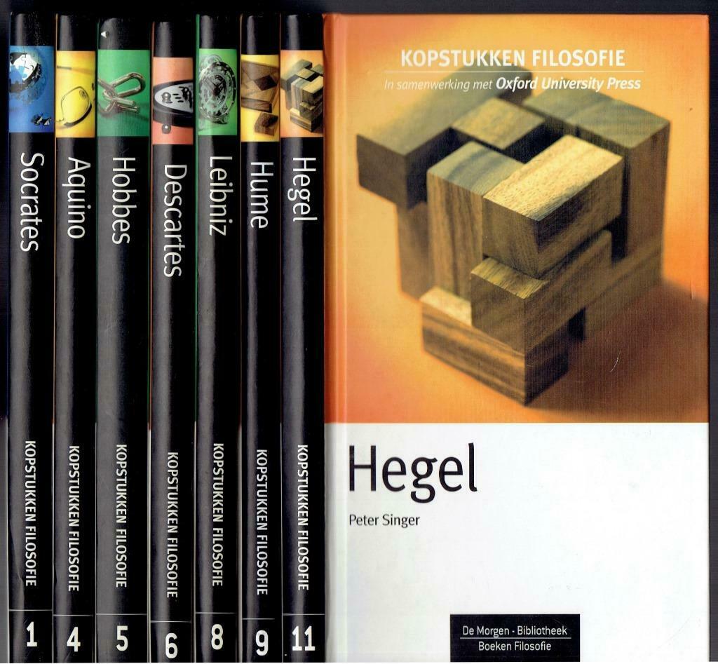 Kopstukken van de Filosofie, meerdere delen. De Morgen, Boeken, Ophalen of Verzenden, Zo goed als nieuw