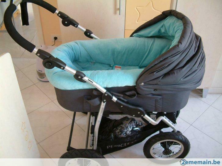 pericles evolution poussette + nacelle, Kinderen en Baby's, Kinderwagens en Combinaties, Ophalen, Gebruikt, Kinderwagen